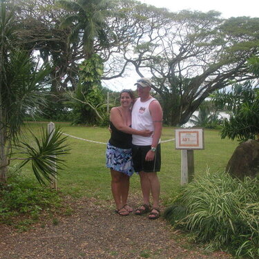 John and Robin in hawaii