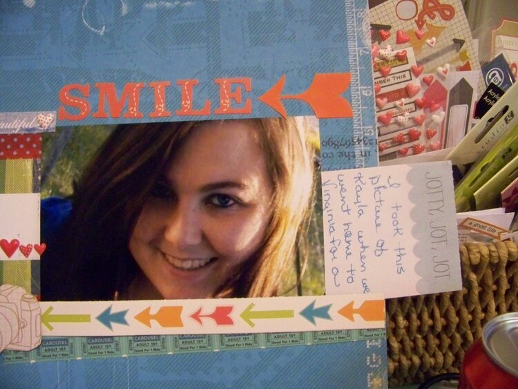 Beautiful Smile Hidden Journaling