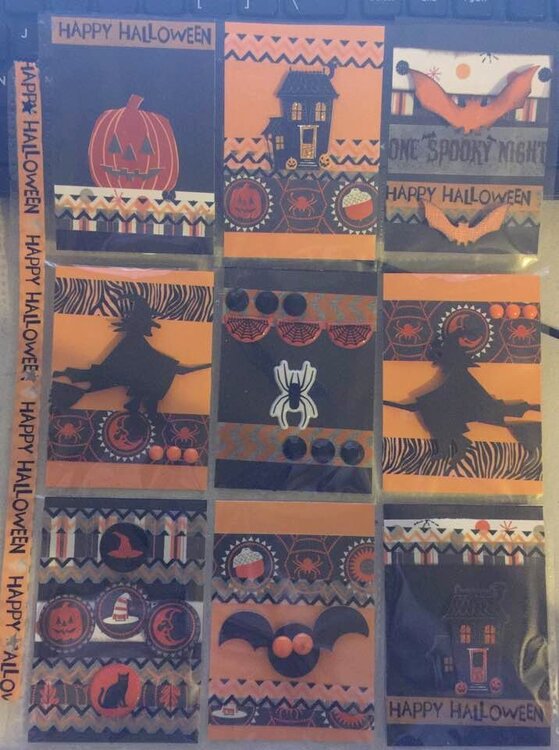 Halloween pocket letter