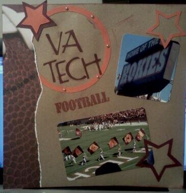 Va Tech football page 1