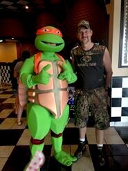 Ninja Turtle and Jeff