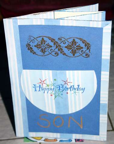 Front of Birthday Card