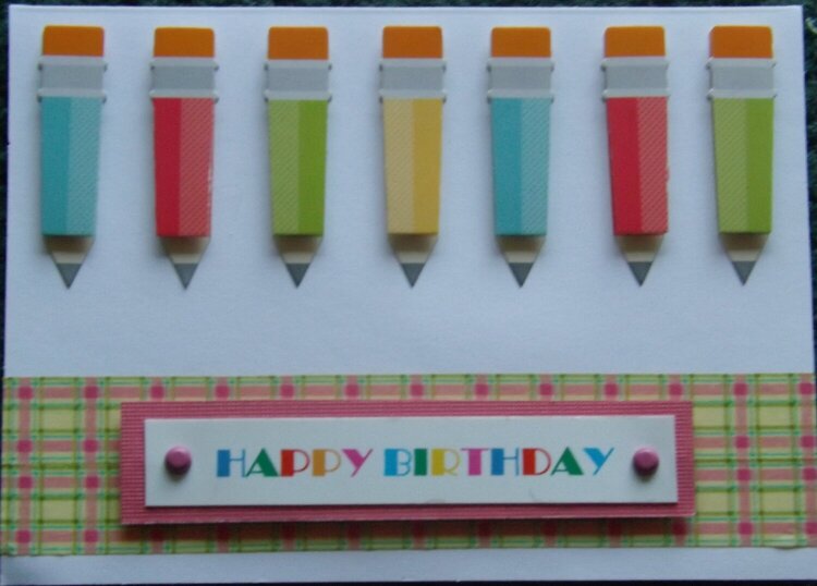 Happy Birthday / Pencils