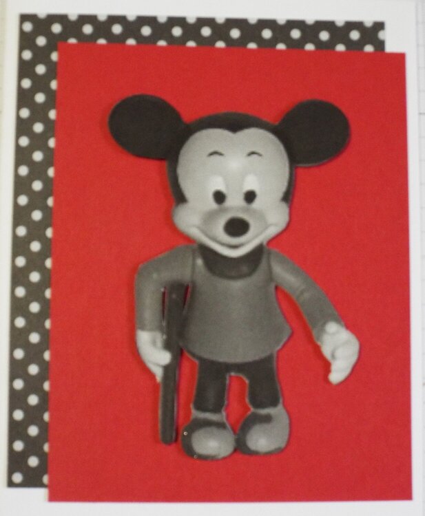 Mickey Get Well Card