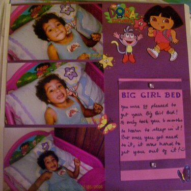 Big girl bed