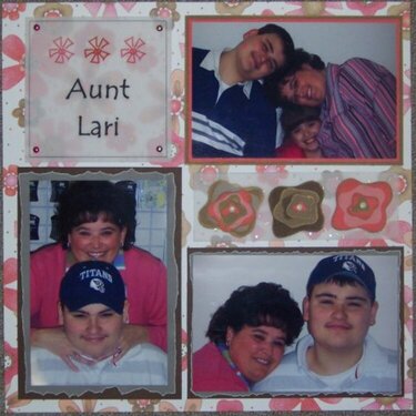 Aunt Lari - left page
