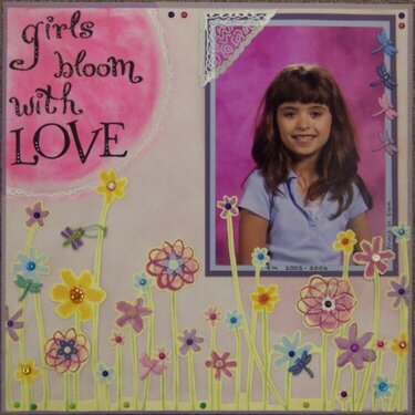 Girls bloom with love