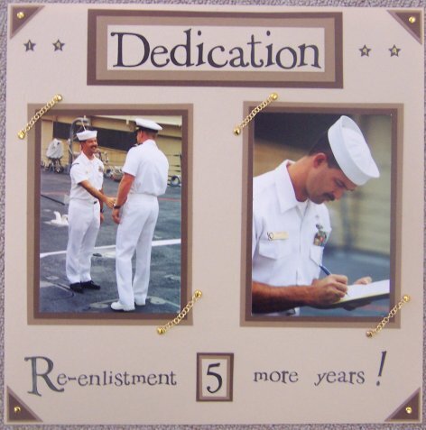 Navy dedication