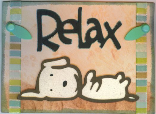 Relax dog ATC