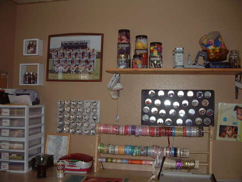 my scrap book room