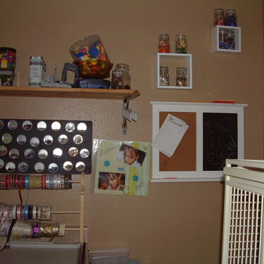 my scrap book room