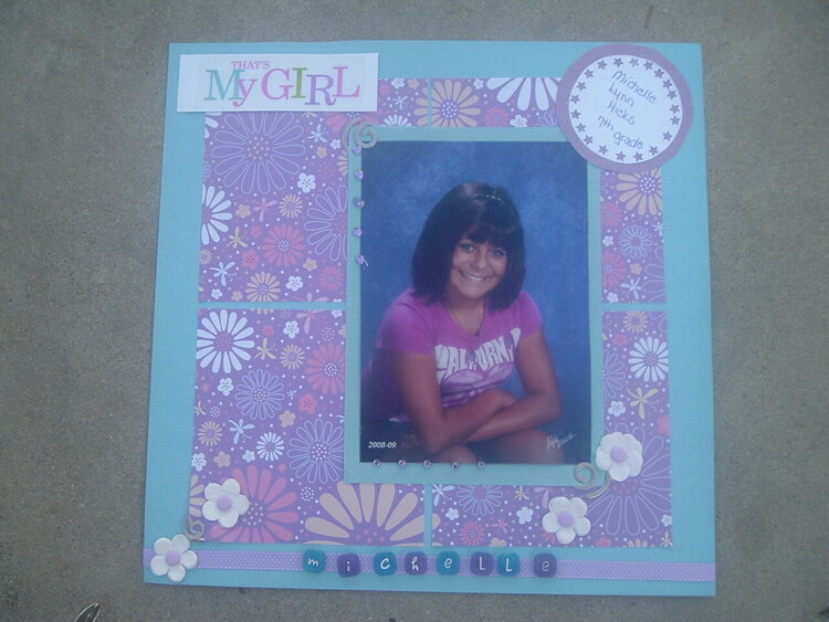 Michelle seventh grade pic but in color.