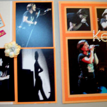 Kelly Clarkson - Addicted Tour page 1 &amp;amp; 2 spread