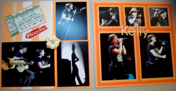 Kelly Clarkson - Addicted Tour page 1 &amp;amp; 2 spread