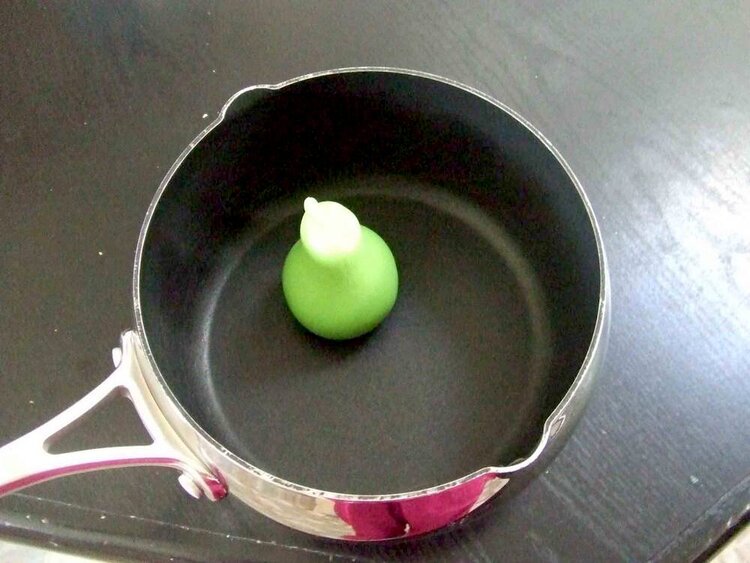 a pear - in a pot