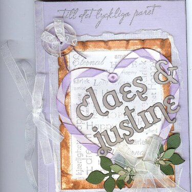 Wedding-card (frontside)