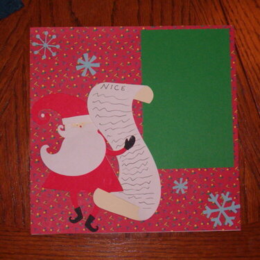 8x8 Baby Book 1st Christmas Page 1