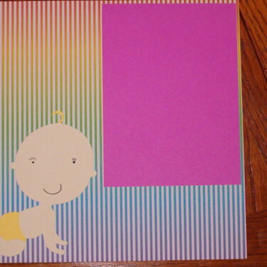 8x8 Baby Book Crawling Page