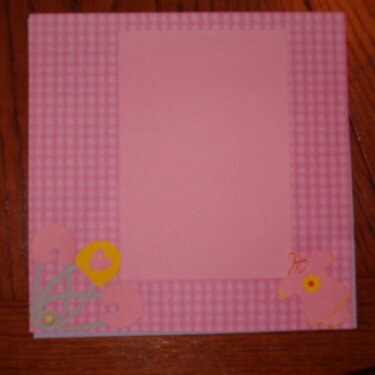 8x8 Baby Book Adorable Page
