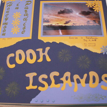Cook Islands Honeymoon pg 1