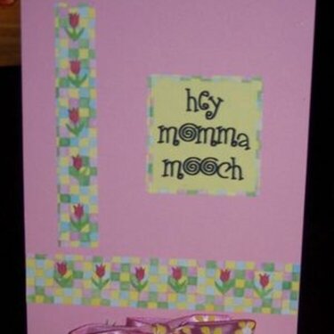 Card for my mom