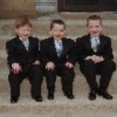 Little guys in a tux