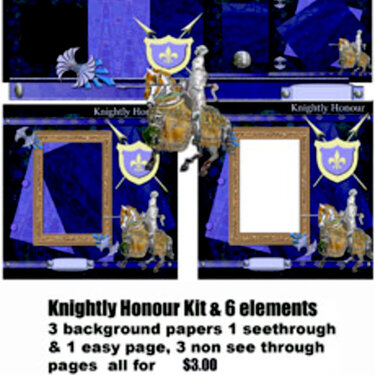 Knightly Honour by butterflydesigns