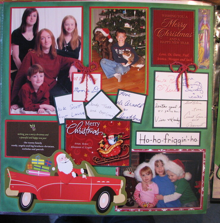 2008 Christmas Cards (left side)