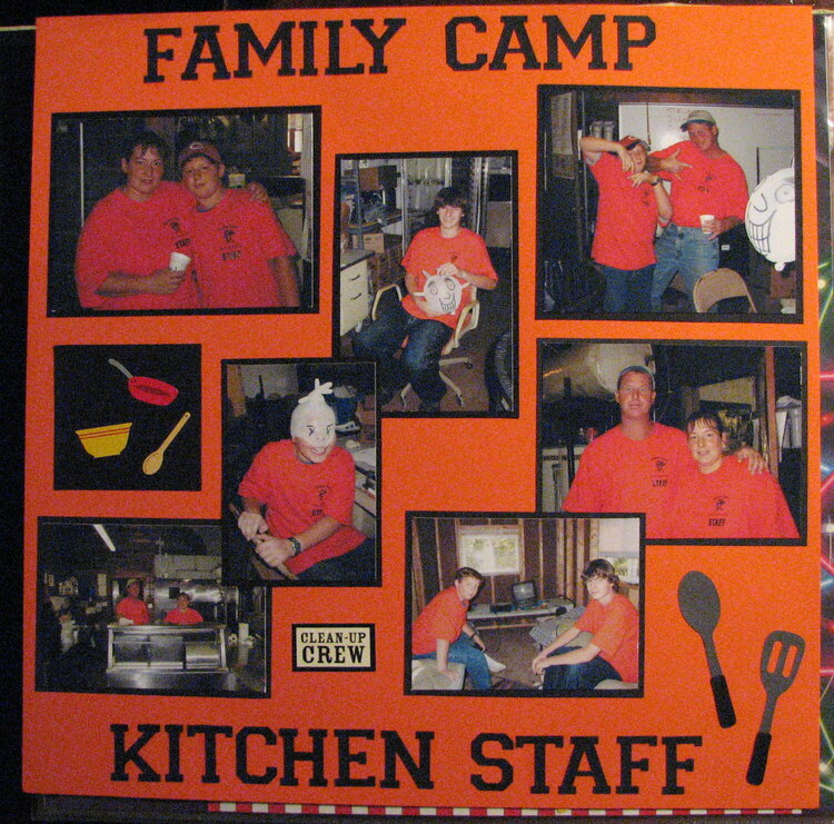 Family Camp Kitchen Staff