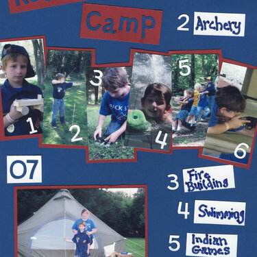 Cub Scout Resident Camp