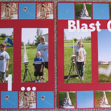 Model Rocket Launch (both pages)