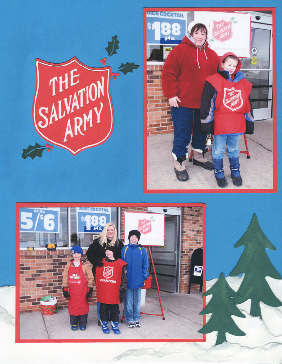 Scouts, Ringing Bells for the Salvation Army