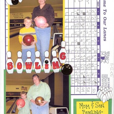 Mom &amp;amp; Son Bowling