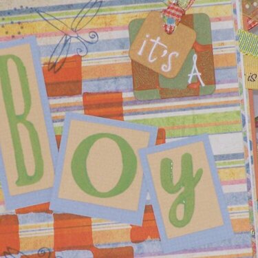 It&#039;s a Boy - Cover Detail
