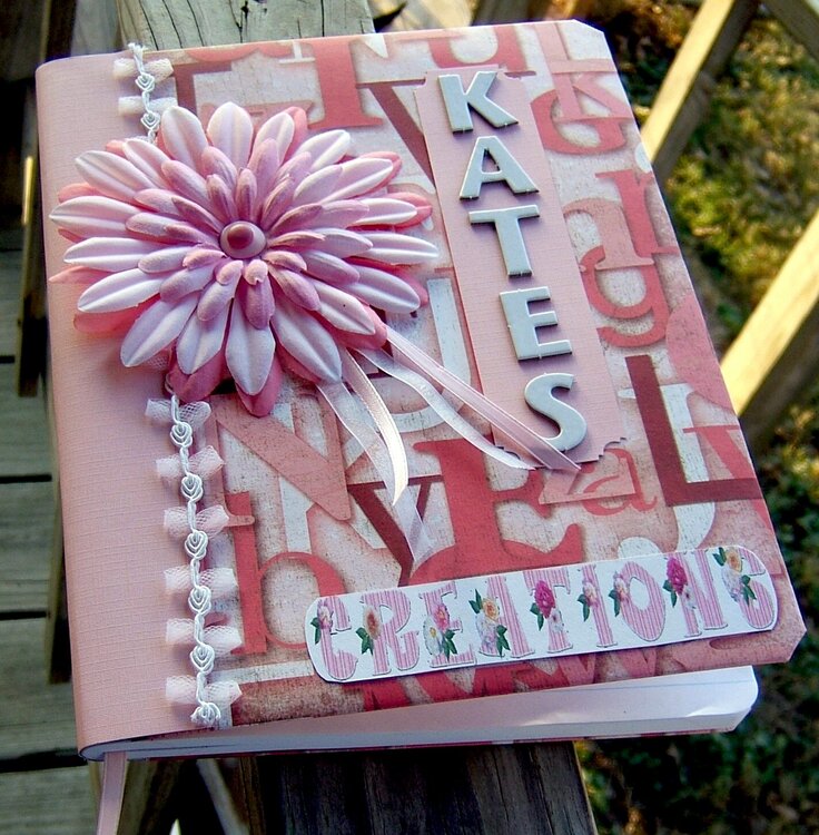 Altered Composition Book (close-up)