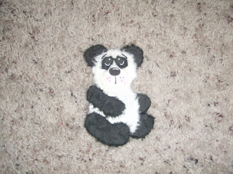 New Panda Tear Bear