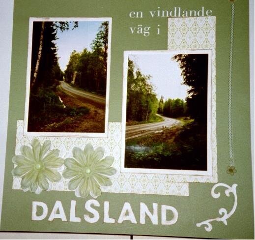 A winding road in Dalsland