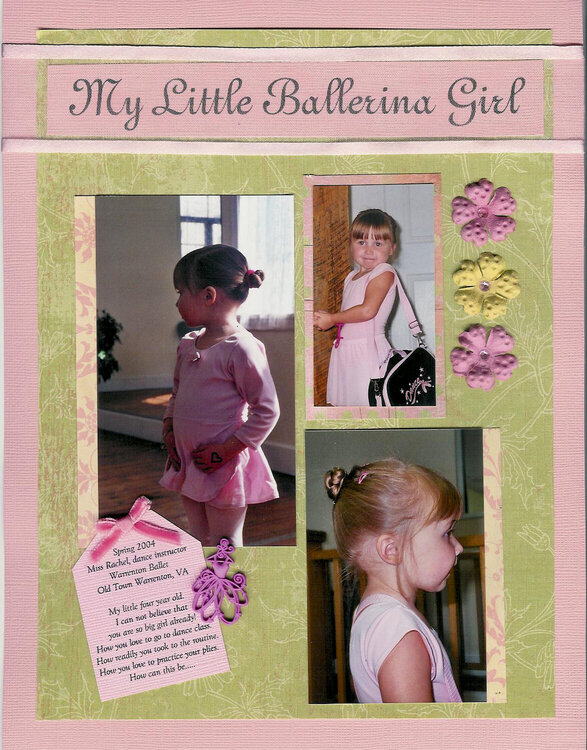 My Little Ballerina Girl