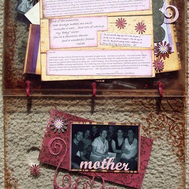 acrylic book for mom