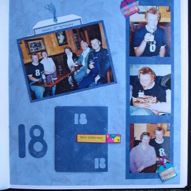 Page 19 of Bens 21st Birthday Scrapbook