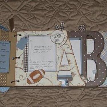 BoBunny Baby Word Album