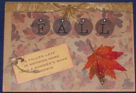 Fall/Autumn Card