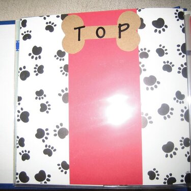 puppy scrapbook