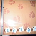 puppy scrapbook