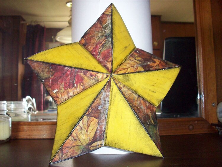 paper barn star
