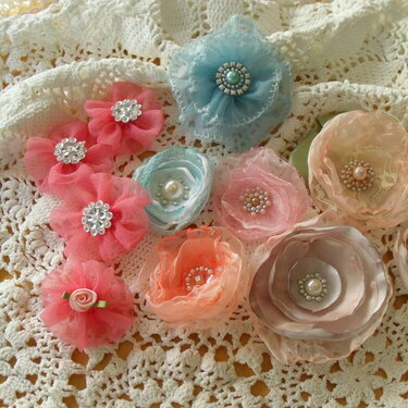Handmade flowers by Bettylou1