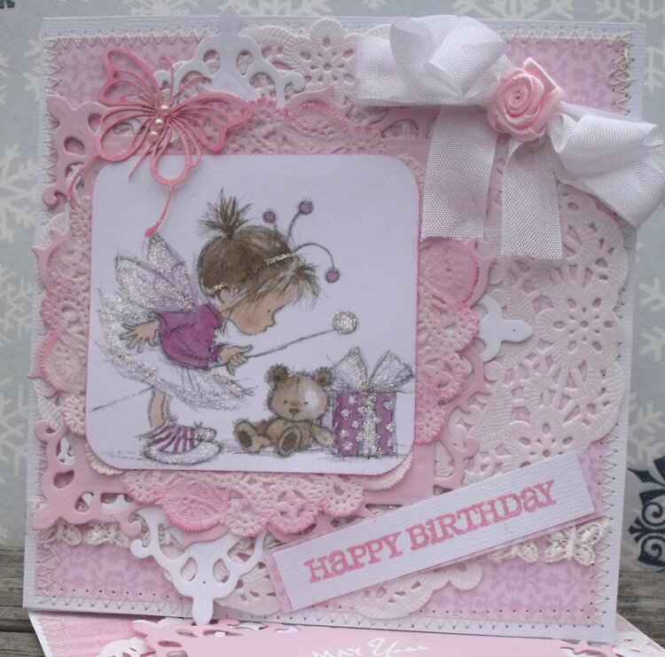 Twisted Easel Card