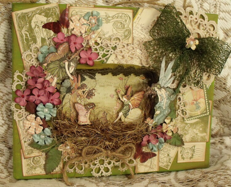 Altered Canvas Once Upon a Springtime