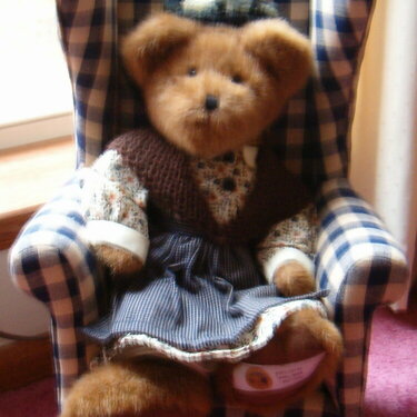 Bear in Chair