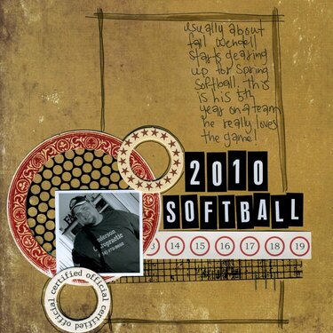 2010 softball